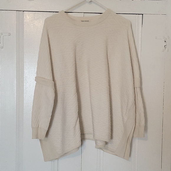 Club Monaco Sweater Cream ML - Picture 1 of 7